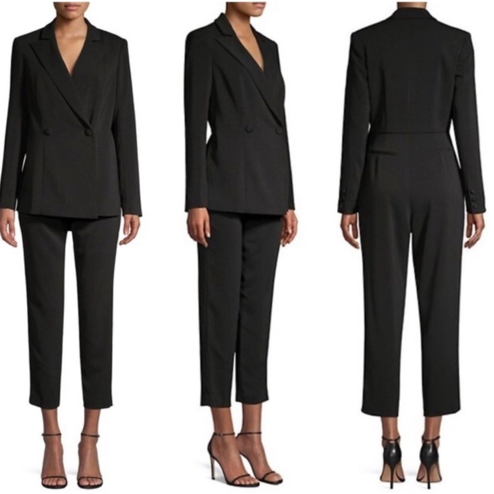 NWT- Jay Godfrey Tuxedo Jumpsuit